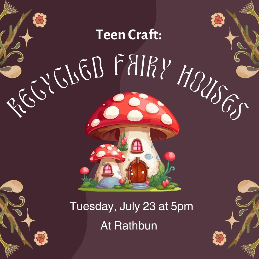 Teen Craft – Recycled Fairy House