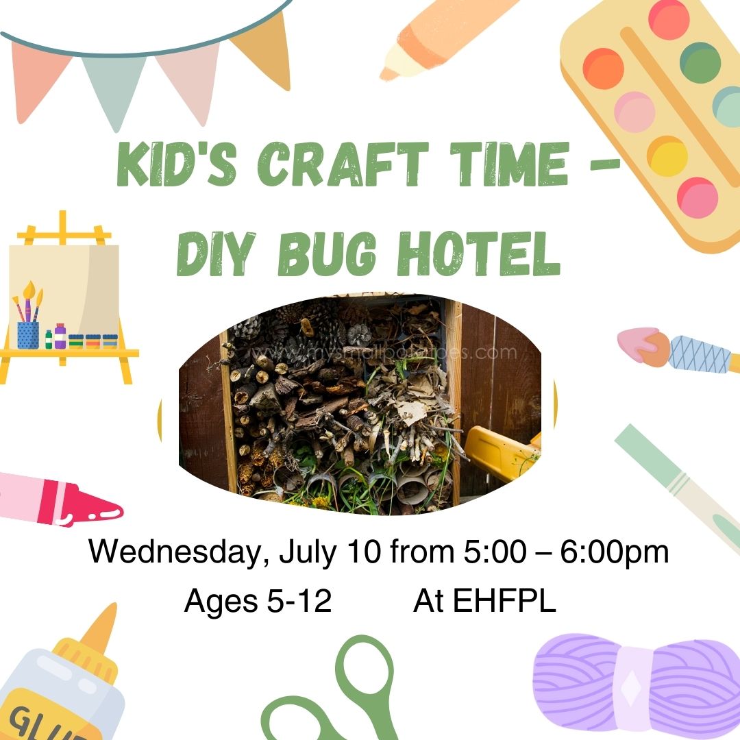 Kid’s Craft Time – DIY Bug Hotel