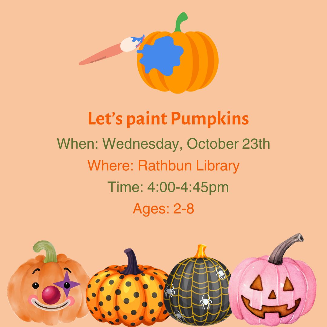 Let’s Paint Pumpkins!